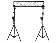 Load image into Gallery viewer, MR DJ ST150-2-10-2 DJ Lighting Truss Stand Dual Crank-Up Stand &amp; 10FT X 10" Triangle Truss (Copy)