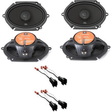 Load image into Gallery viewer, JBL STADIUM862F 4 300W Max 6"x8" Front &amp; Rear Car Speakers Kit