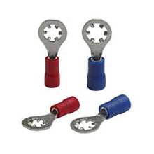 Load image into Gallery viewer, Install Bay BVSRT8 BLUE #8 STAR RING TERMINAL 16-14 Pack of 100