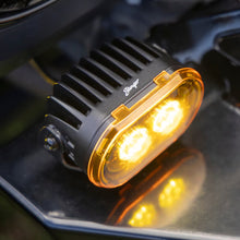 Load image into Gallery viewer, Hexcore STL2X4PDL 2X4-Inch (4.0" x 2.7") Amber &amp; White LED Pod Lights (Pair)
