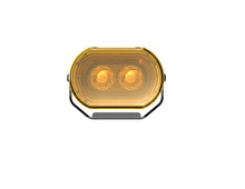 Load image into Gallery viewer, Hexcore STL2X4PDL 2X4-Inch (4.0" x 2.7") Amber &amp; White LED Pod Lights (Pair)