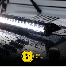 Load image into Gallery viewer, Hexcore STL30LB 30-Inch Straight LED Light Bar, Driving Beam with Amber &amp; White Position Light