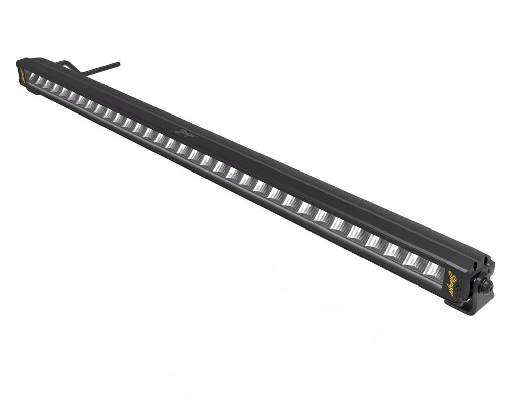 Hexcore STL30LB 30-Inch Straight LED Light Bar, Driving Beam with Amber & White Position Light