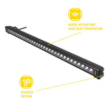 Load image into Gallery viewer, Hexcore STL40LB 40-Inch Straight LED Light Bar, Driving Beam with Amber &amp; White Position Light
