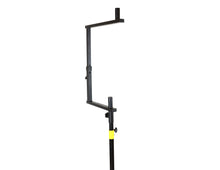 Load image into Gallery viewer, MR DJ STSPLI-SS350Y Adjustable T-Bar Stage Lighting Extension with Speaker Stand