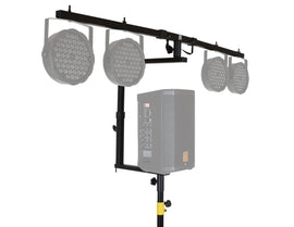 MR DJ STSPLI Adjustable T-Bar Stage Lighting Extension for Speaker Stands