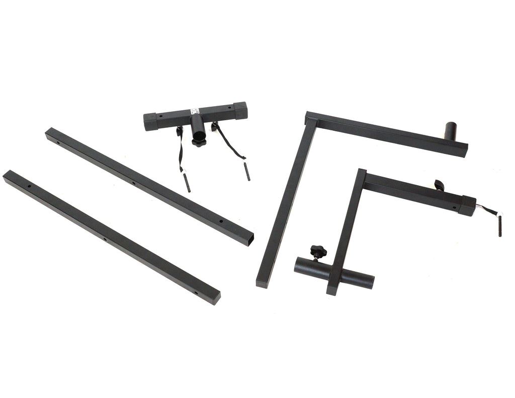 MR DJ STSPLI-SS350Y Adjustable T-Bar Stage Lighting Extension with Speaker Stand