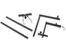 Load image into Gallery viewer, MR DJ STSPLI-SS350Y Adjustable T-Bar Stage Lighting Extension with Speaker Stand