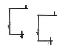 Load image into Gallery viewer, 2 MR DJ STSPLI Adjustable T-Bar Stage Lighting Extension for Speaker Stands