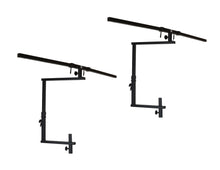 Load image into Gallery viewer, 2 MR DJ STSPLI Adjustable T-Bar Stage Lighting Extension for Speaker Stands