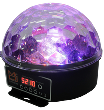 Load image into Gallery viewer, MR DJ SUPERDOME LED Crystal Magic Ball DJ Strobe Light 6 LED 6 Colors Sound Activated DMX512