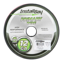Load image into Gallery viewer, Install Bay SWRB12100 Speaker Wire 12 Gauge All Copper Red-Black Paired Coil - 100 ft