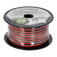 Load image into Gallery viewer, Install Bay SWRB14100 Speaker Wire 14 Gauge All Copper Red-Black Paired Coil - 100 ft