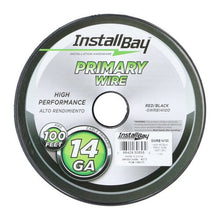 Load image into Gallery viewer, Install Bay SWRB14100 Speaker Wire 14 Gauge All Copper Red-Black Paired Coil - 100 ft
