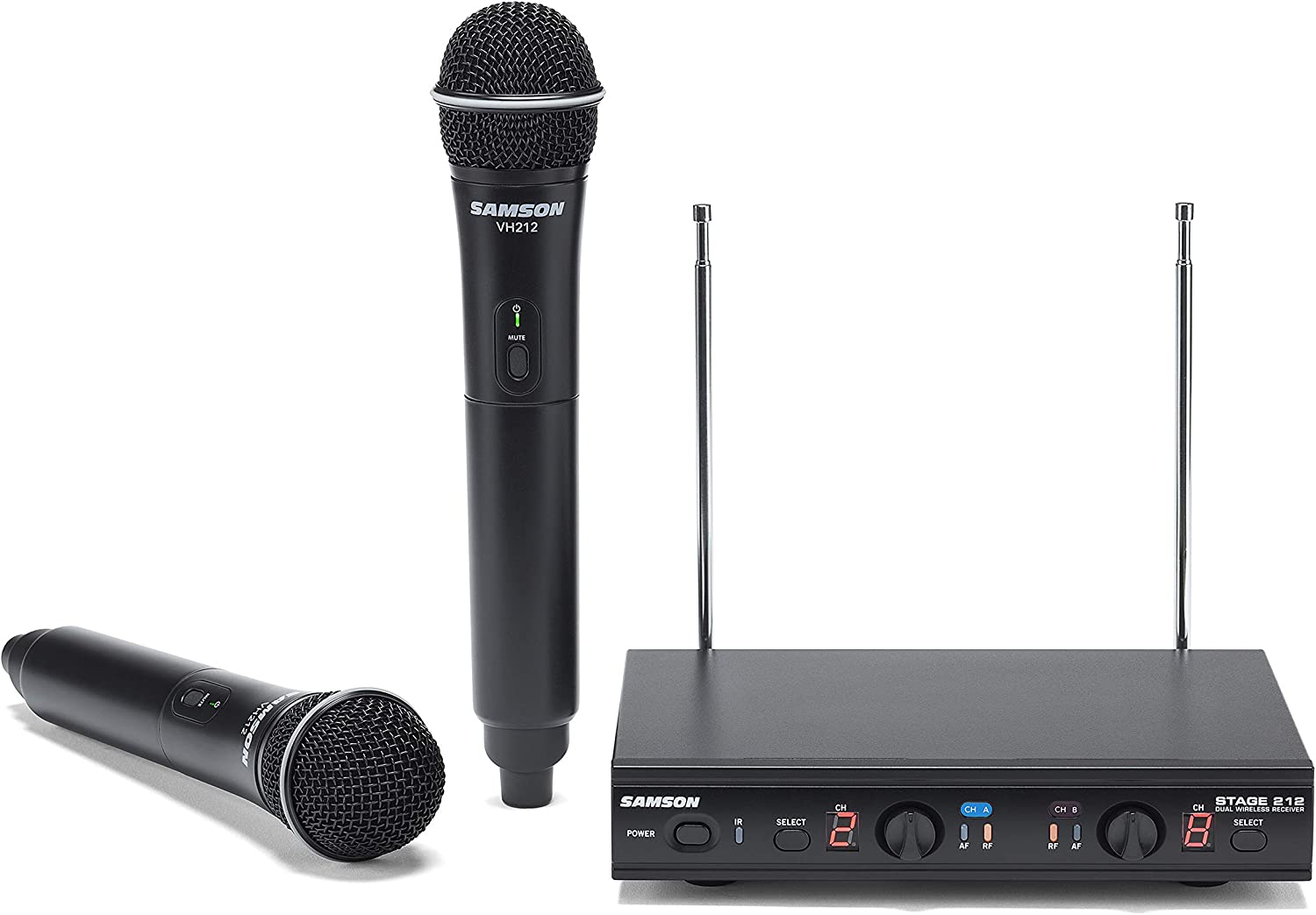 Samson SWGMMSHHQ8 Go Mic Mobile Digital Handheld Wireless System with Q8 Microphone