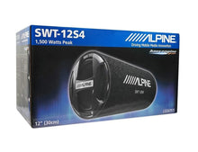Load image into Gallery viewer, Alpine SWT-12S4 1500W Single 12" Sealed Subwoofer Tube