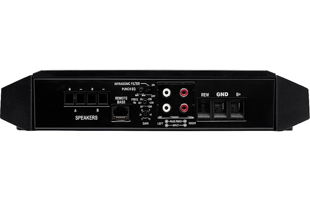 Rockford Fosgate T1500-1bdcp 1500 watts RMS x 1 at 2 ohms + Install Kit