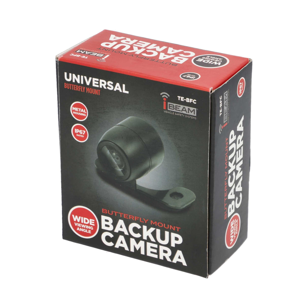 iBeam TE-BFC Improved Butterfly Mount Backup Camera with Metal Housing