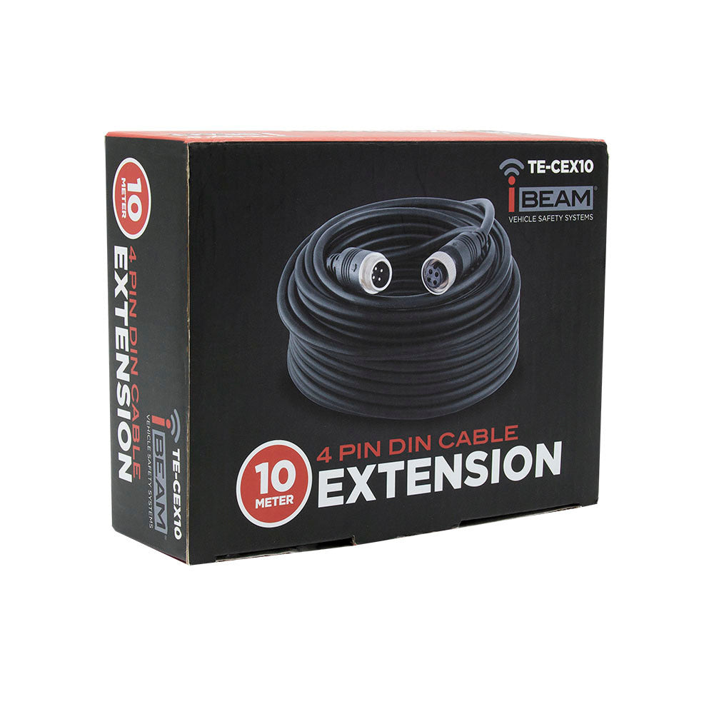iBeam TE-CEX10 Commercial 4-Pin Din 10 Meter Extension Cable