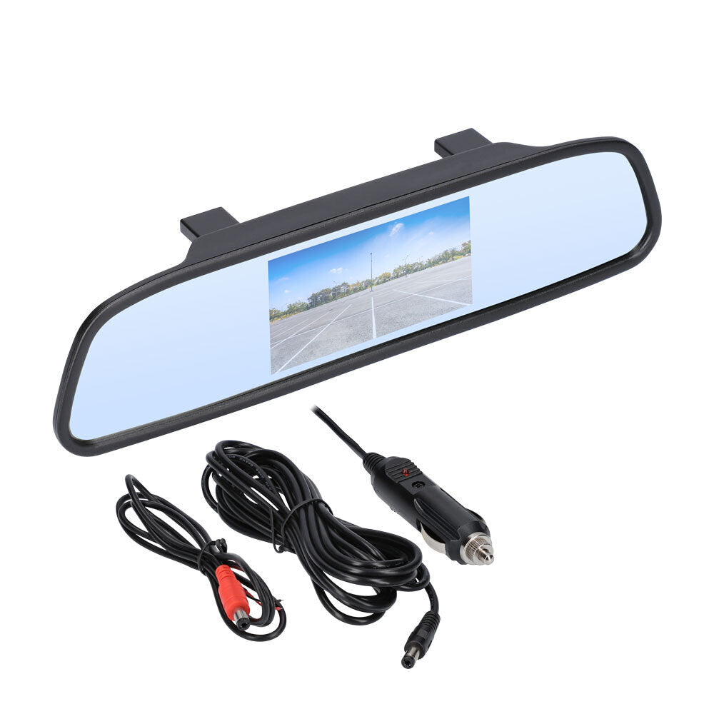 iBeam TE-CM43 4.3 Inch Clip-on Mirror Monitor