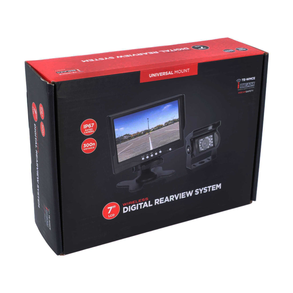 iBeam TE-WMCE Universal Wireless 7” Monitor and Commercial Camera