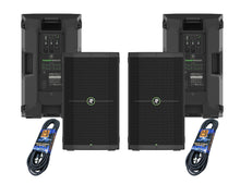 Load image into Gallery viewer, Mackie Pair Thump210XT 1400W 10" Bluetooth Powered Speaker &amp; 2 XLR Cables