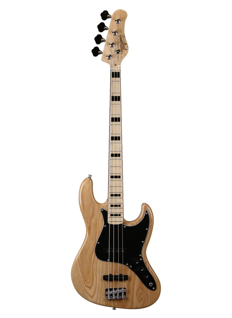 Tagima TJB 4 NT-LF/BK Electric Bass Guitar - Natural