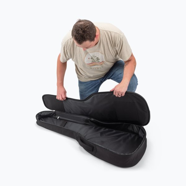 On-Stage GBAADV4770BK Adventure Series Acoustic Guitar Gig Bag Black