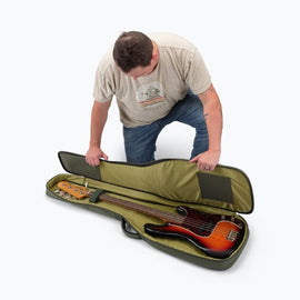 On-Stage GBBADV4770GN Adventure Series Bass Gig Bag Green