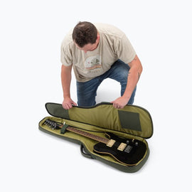On-Stage GBEADV4770GN Adventure Series Electric Gig Bag Green