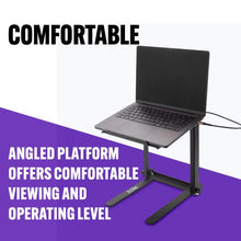 Load image into Gallery viewer, On-Stage LPT8000 Laptop Stand with USB Hub