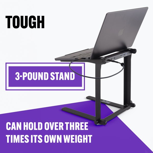 On-Stage LPT8000 Laptop Stand with USB Hub