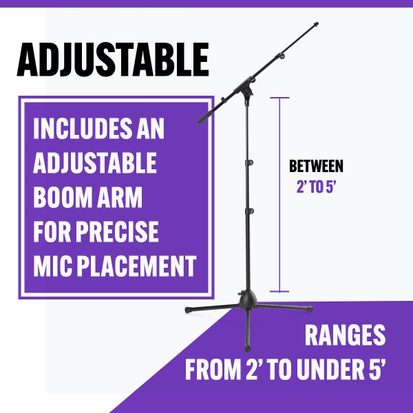 On-Stage MS500 Travel Mic Stand