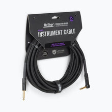 Load image into Gallery viewer, On-Stage OSPRO-ICR-25 Production-Grade Braided Instrument Cable (Right Angle to Straight) 25 ft