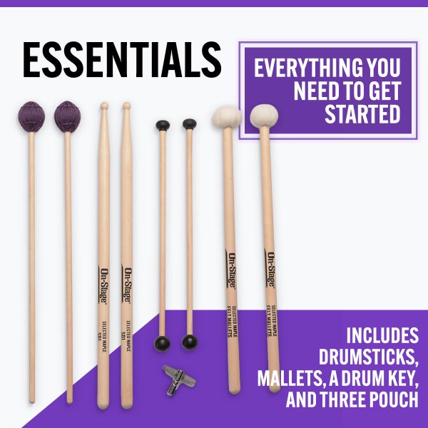 On-Stage SPP2 Student Percussion Pack