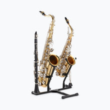 Load image into Gallery viewer, On-Stage SXS7201B Double Sax Stand