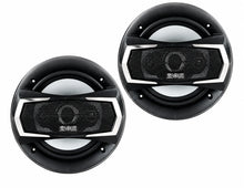 Load image into Gallery viewer, 2 Pairs Absolute TQ-654 6.5" 4-Way Car Speakers + GMSB345 GM Speaker Adapters + 72-4568 Harnesses 4-Speaker Front &amp; Rear Upgrade Kit