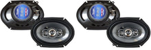 Load image into Gallery viewer, 2 Pair Absolute TQ-684 6"x8" 600W 4-Way full-range Coaxial Speakers