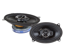 Load image into Gallery viewer, 2 Absolute TQ-463 4X6" 400W 3-Way full-range Coaxial Loudspeakers Car Speakers