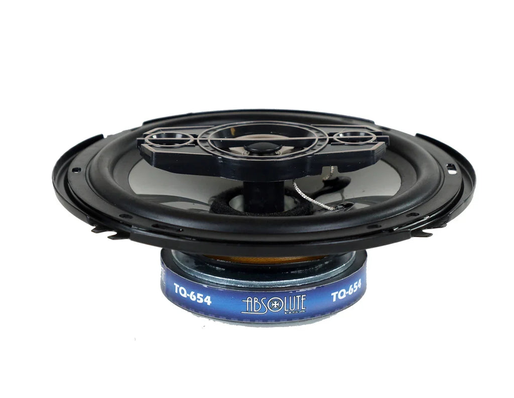 TQ-654 6.5" 4-Way Speakers + 82-9601 Fit Harley Davidson 1998-2013 Electra Glide w/Fairing