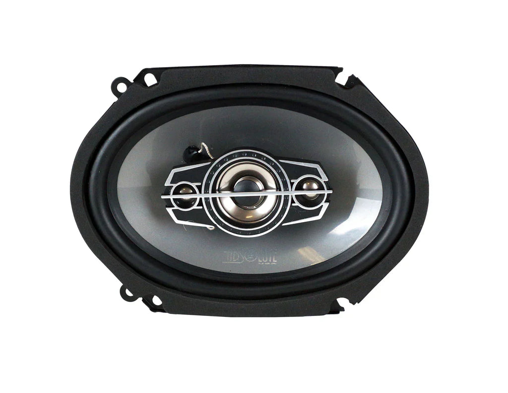 2 Absolute TQ-684 6"x8" 5x7" Front & Rear Speakers + Harness Fit 99-02 Ford Lincoln Navigator