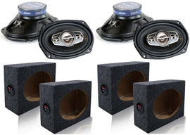 2 Pair Absolute TQ-695 6x9