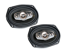 Load image into Gallery viewer, Absolute TQ-695 6x9" 5-Way Coaxial Car Speakers 600W + 6X9" Enclosure Empty Box