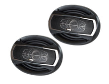 Load image into Gallery viewer, Absolute TQ-695 6x9" 5-Way Coaxial Car Speakers 600W + 6X9" Enclosure Empty Box