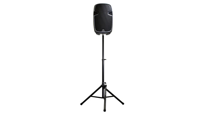 Ultimate Support TS-80S Original Series Aluminum Tripod Speaker Stand with Integrated Speaker Adapter - Silver