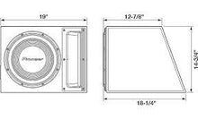 Load image into Gallery viewer, Pioneer TS-A120B 12" Vented Loaded Enclosure