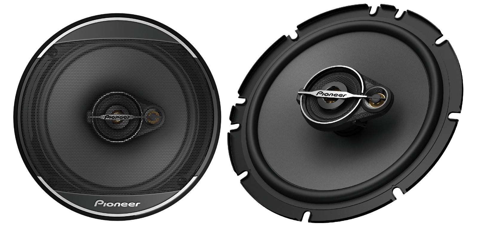 Pioneer TS-A1678S 320W Max/70W RMS 3-Way Speaker with Adapter