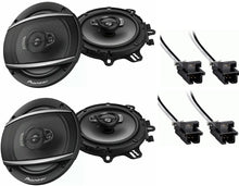 Load image into Gallery viewer, 4 Pioneer TS-A1680F 6.5" 350-Watt 4Way Speakers + 72-4568 Harness Fit General Motor Vehicles