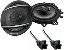 Load image into Gallery viewer, Pioneer TS-A1680f 6.5" 350-Watt 4Way Speakers + Metra 72-4568 Speaker Harness for Selected General Motor Vehicles
