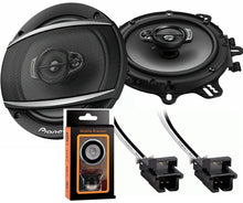 Load image into Gallery viewer, Pioneer TS-A1680F 6.5" 350-Watt 4Way Speakers + Metra 72-4568 Speaker Harness for Selected General Motor Vehicles + Absolute Cell Phone Magnet